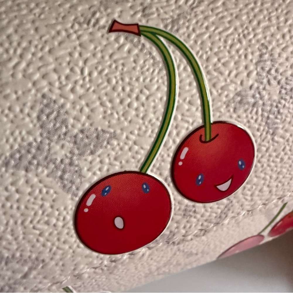 Brand New Louis Vuitton x Takashi Murakami Cerise Ivy Shoulder and Crossbody Bag - Picture 8 of 12
